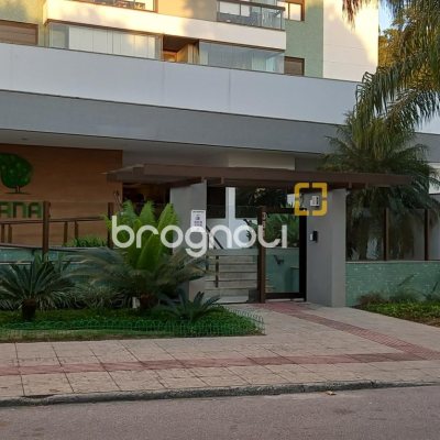 Apartamento com 68m², 2 quartos (sendo 1 suíte), 2 garagens, no bairro Itacorubi em Florianópolis