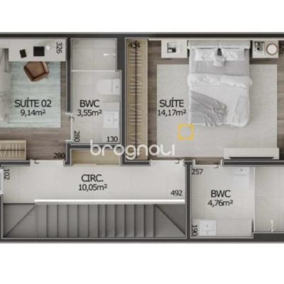 Casa com 145m², 2 quartos (sendo 2 suítes), 2 garagens, no bairro Lagoa da Conceição em Florianópolis