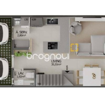 Casa com 145m², 2 quartos (sendo 2 suítes), 2 garagens, no bairro Lagoa da Conceição em Florianópolis