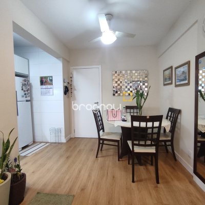 Apartamento com 57m², 2 quartos, 1 garagem, no bairro Itacorubi em Florianópolis