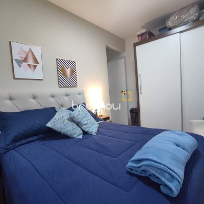 Apartamento com 57m², 2 quartos, 1 garagem, no bairro Itacorubi em Florianópolis