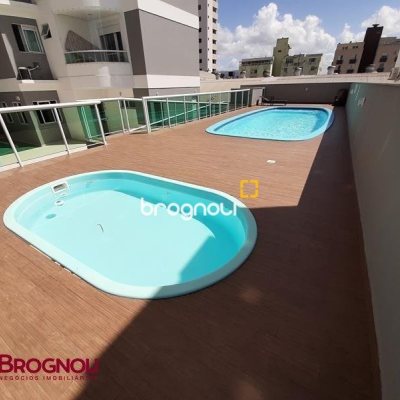 Apartamento com 98m², 3 quartos (sendo 1 suíte), 1 garagem, no bairro Barreiros em São José