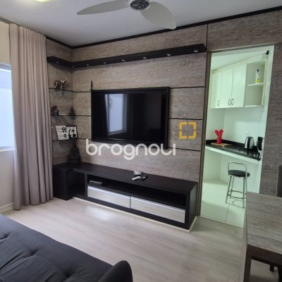 Apartamento com 42m², 1 quarto, 1 garagem, no bairro Canasvieiras em Florianópolis