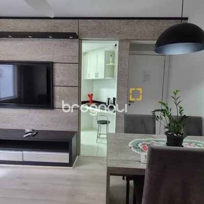 Apartamento com 42m², 1 quarto, 1 garagem, no bairro Canasvieiras em Florianópolis