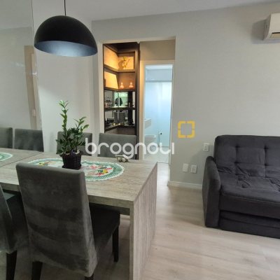 Apartamento com 42m², 1 quarto, 1 garagem, no bairro Canasvieiras em Florianópolis