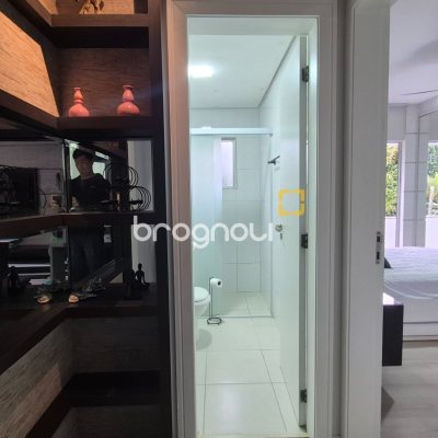 Apartamento com 42m², 1 quarto, 1 garagem, no bairro Canasvieiras em Florianópolis