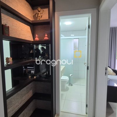 Apartamento com 42m², 1 quarto, 1 garagem, no bairro Canasvieiras em Florianópolis