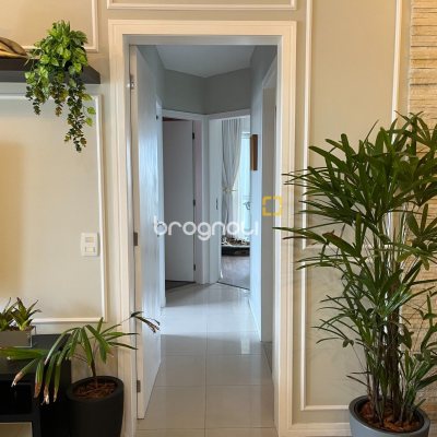 Apartamento com 87m², 3 quartos (sendo 1 suíte), 1 garagem, no bairro Kobrasol em São José