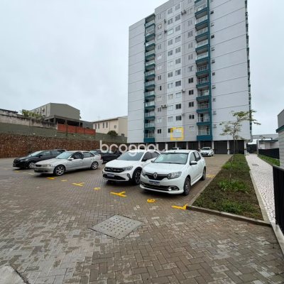 Apartamento com 53m², 2 quartos (sendo 1 suíte), 1 garagem, no bairro Ipiranga em São José