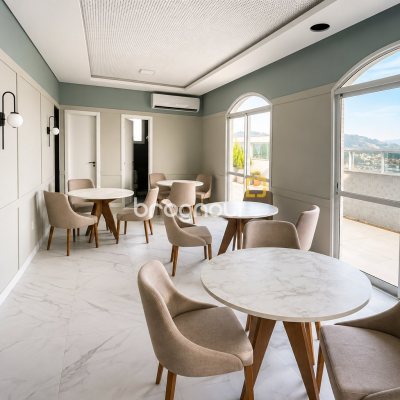 Apartamento com 78m², 2 quartos (sendo 1 suíte), 1 garagem, no bairro Nossa Senhora do Rosário em São José