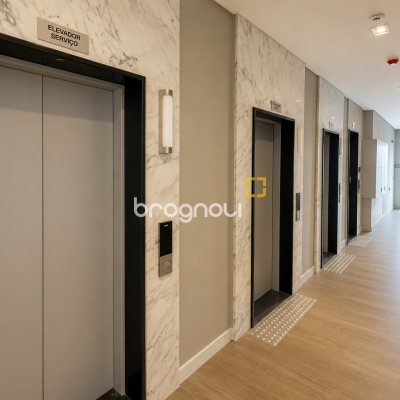 Apartamento com 78m², 2 quartos (sendo 1 suíte), 1 garagem, no bairro Nossa Senhora do Rosário em São José
