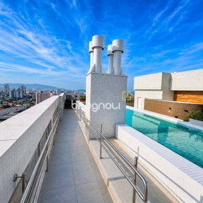 Apartamento com 78m², 2 quartos (sendo 1 suíte), 1 garagem, no bairro Nossa Senhora do Rosário em São José