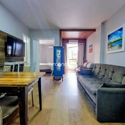 Apartamento com 42m², 1 quarto, 1 garagem, no bairro Canasvieiras em Florianópolis