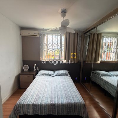Apartamento com 64m², 3 quartos (sendo 1 suíte), 1 garagem, no bairro Ipiranga em São José