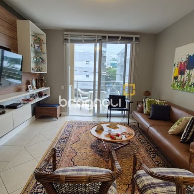 Apartamento com 117m², 2 quartos (sendo 2 suítes), 2 garagens, no bairro Jurerê em Florianópolis