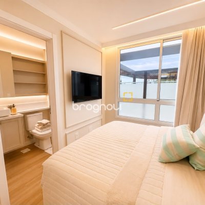Apartamento com 76m², 2 quartos (sendo 2 suítes), 1 garagem, no bairro Ingleses em Florianópolis