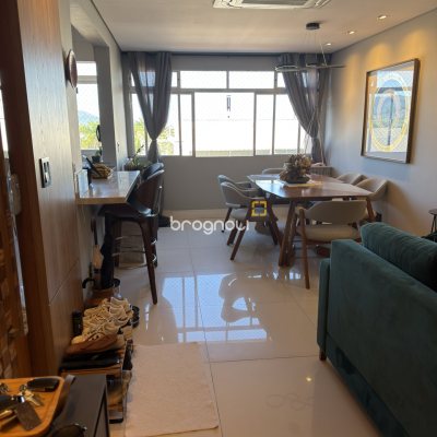 Apartamento com 89m², 3 quartos (sendo 1 suíte), 1 garagem, no bairro Coqueiros em Florianópolis