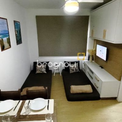 Apartamento com 38m², 1 quarto, 1 garagem, no bairro Centro em Florianópolis