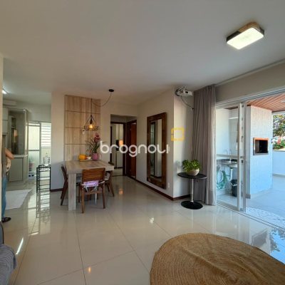Apartamento com 122m², 2 quartos (sendo 1 suíte), 1 garagem, no bairro Campinas em São José