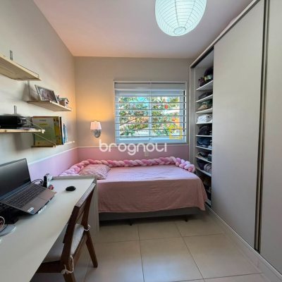 Apartamento com 122m², 2 quartos (sendo 1 suíte), 1 garagem, no bairro Campinas em São José