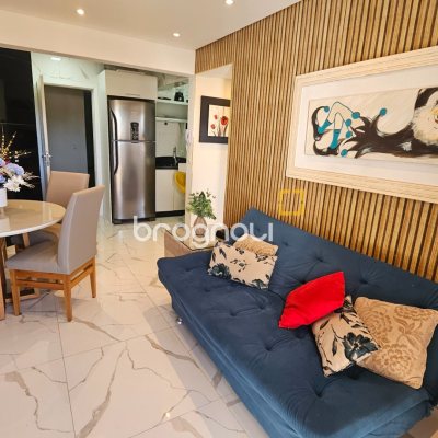 Apartamento com 41m², 1 quarto, 1 garagem, no bairro Canasvieiras em Florianópolis