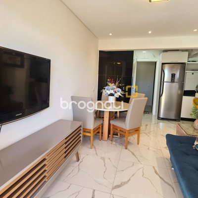 Apartamento com 41m², 1 quarto, 1 garagem, no bairro Canasvieiras em Florianópolis