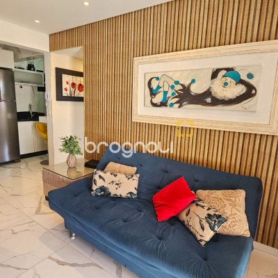 Apartamento com 41m², 1 quarto, 1 garagem, no bairro Canasvieiras em Florianópolis