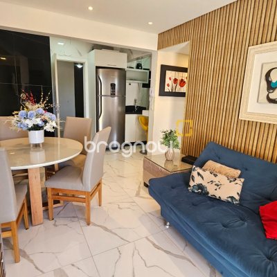 Apartamento com 41m², 1 quarto, 1 garagem, no bairro Canasvieiras em Florianópolis