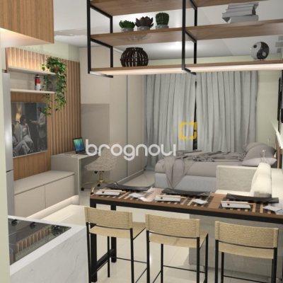 Apartamento com 33m², 1 quarto, 1 garagem, no bairro Santo Antônio de Lisboa em Florianópolis