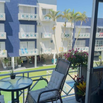 Apartamento com 67m², 2 quartos (sendo 1 suíte), 2 garagens, no bairro Ingleses do Rio Vermelho em Florianópolis