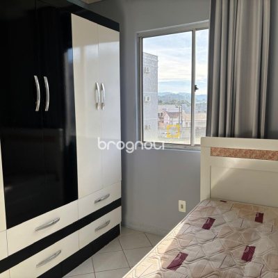 Apartamento com 46m², 2 quartos, 1 garagem, no bairro Aririú em Palhoça