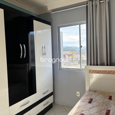 Apartamento com 46m², 2 quartos, 1 garagem, no bairro Aririú em Palhoça