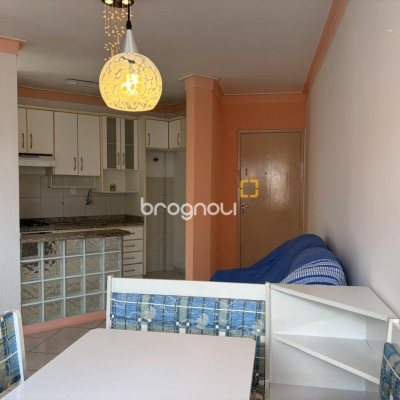 Apartamento com 46m², 2 quartos, 1 garagem, no bairro Aririú em Palhoça