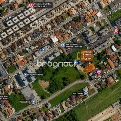 Terreno com 405m², no bairro Serraria em São José