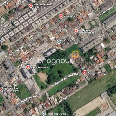 Terreno com 405m², no bairro Serraria em São José