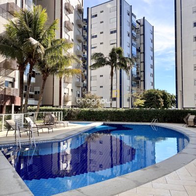 Apartamento com 120m², 2 quartos (sendo 1 suíte), 2 garagens, no bairro Itacorubi em Florianópolis
