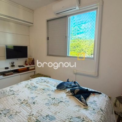 Apartamento com 84m², 2 quartos (sendo 1 suíte), 1 garagem, no bairro Itacorubi em Florianópolis
