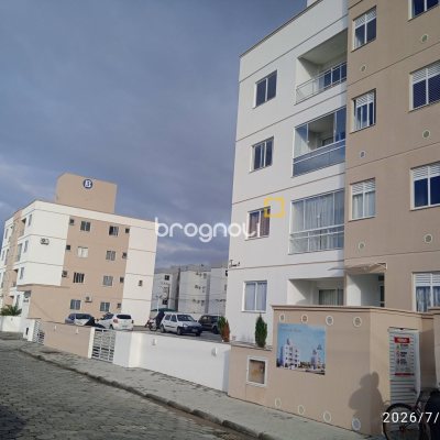 Apartamento com 53m², 2 quartos, 1 garagem, no bairro Barra do Aririú em Palhoça