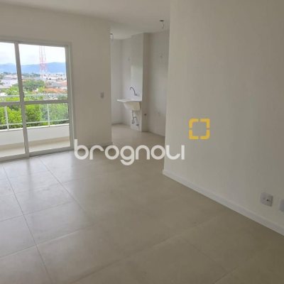 Apartamento com 53m², 2 quartos, 1 garagem, no bairro Barra do Aririú em Palhoça