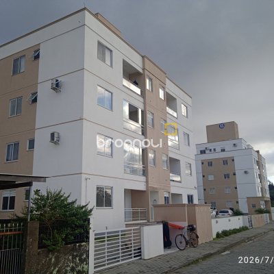 Apartamento com 53m², 2 quartos, 1 garagem, no bairro Barra do Aririú em Palhoça