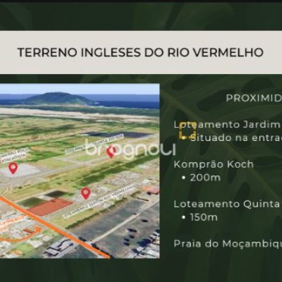 Terreno, no bairro São João do Rio Vermelho em Florianópolis