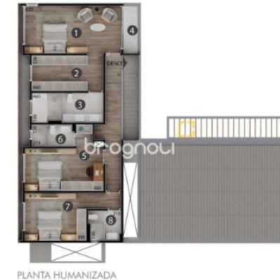Casa de Condomínio com 314m², 4 quartos (sendo 4 suítes), 2 garagens, no bairro Cachoeira do Bom Jesus em Florianópolis