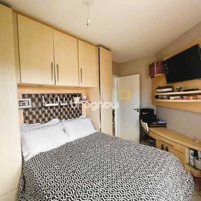 Apartamento com 46m², 2 quartos, 1 garagem, no bairro Aririú em Palhoça
