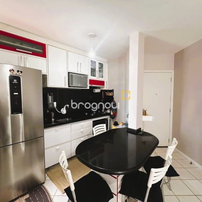 Apartamento com 46m², 2 quartos, 1 garagem, no bairro Aririú em Palhoça