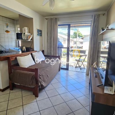 Apartamento com 46m², 1 quarto, 1 garagem, no bairro Canasvieiras em Florianópolis