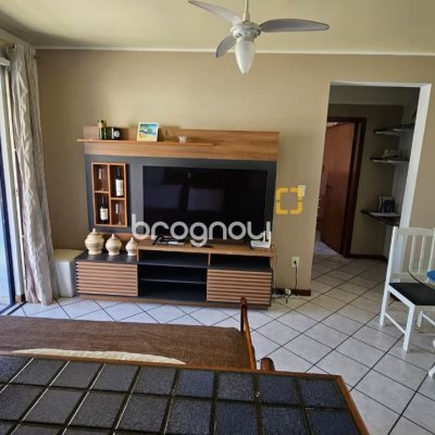 Apartamento com 46m², 1 quarto, 1 garagem, no bairro Canasvieiras em Florianópolis