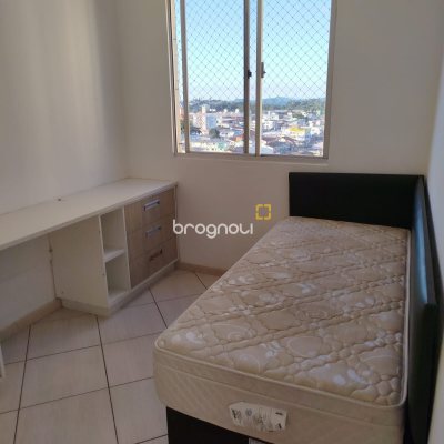 Apartamento com 59m², 2 quartos, 1 garagem, no bairro Areias em São José