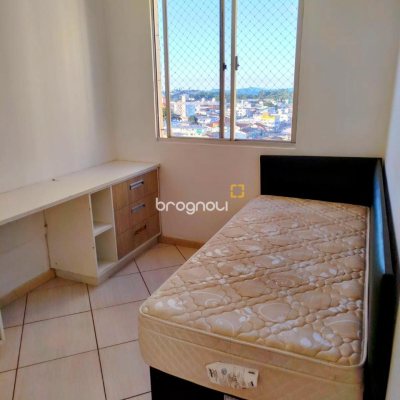Apartamento com 59m², 2 quartos, 1 garagem, no bairro Areias em São José