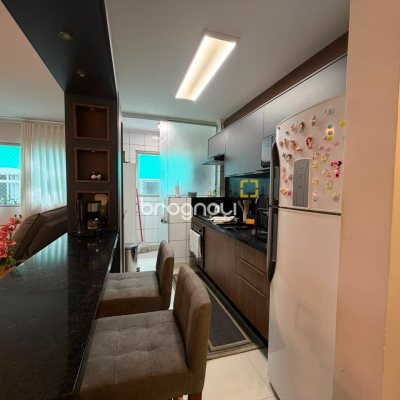 Apartamento com 58m², 2 quartos, no bairro Kobrasol em São José