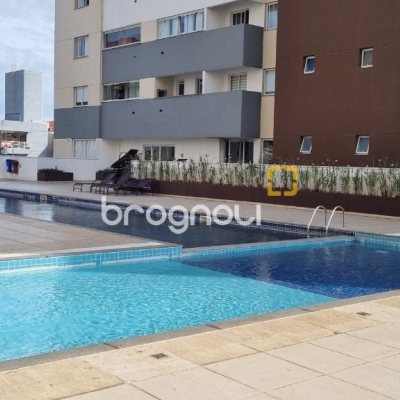 Apartamento com 63m², 2 quartos (sendo 1 suíte), 1 garagem, no bairro Areias em São José
